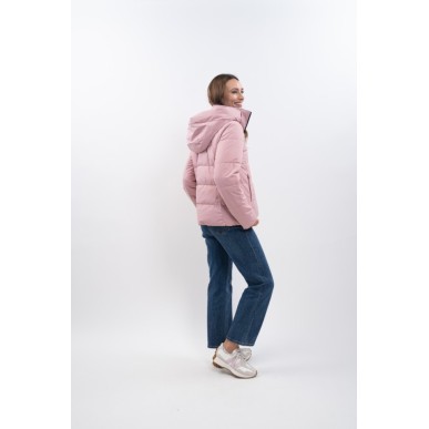 Doudoune réversible Harcour Adele bleu marine/ rose