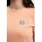 T-shirt femme Harcour Telma abricot