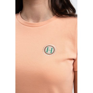 T-shirt femme Harcour Telma abricot