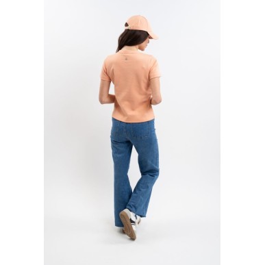 T-shirt femme Harcour Telma abricot
