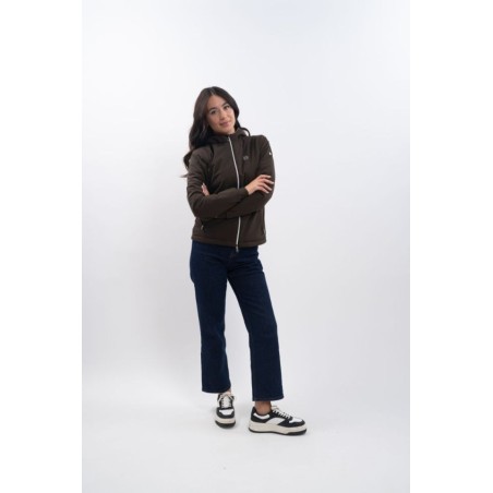 Veste coupe-vent Harcour Simhat cacao
