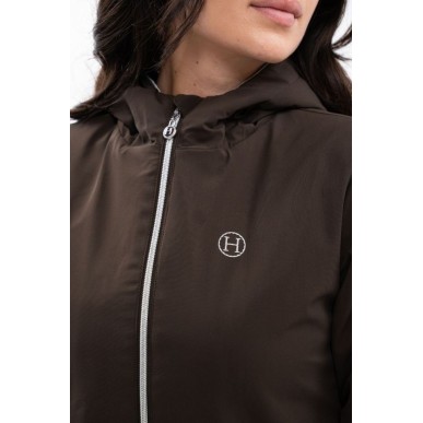 Veste coupe-vent Harcour Simhat cacao