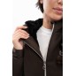 Veste coupe-vent Harcour Simhat cacao