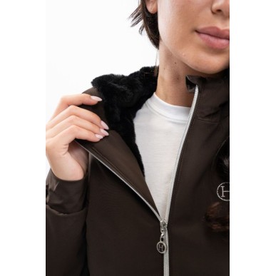 Veste coupe-vent Harcour Simhat cacao