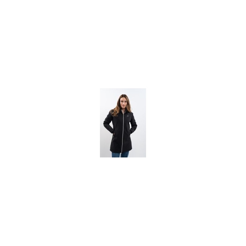Parka longue Harcour Abby noire Parka longue Harcour Abby noire