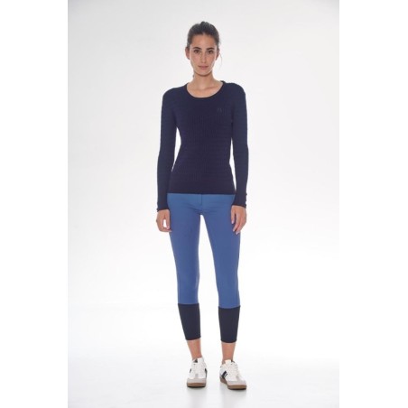 Pullover Harcour Pompadou bleu marine