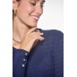 Pullover Harcour Pompadou bleu marine