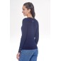 Pullover Harcour Pompadou bleu marine