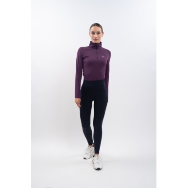 Pantalon d'équitation pour femme Harcour Anaelle bleu marine