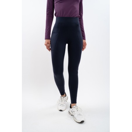 Pantalon d'équitation pour femme Harcour Anaelle bleu marine