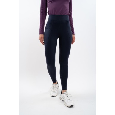 Pantalon d'équitation pour femme Harcour Anaelle bleu marine