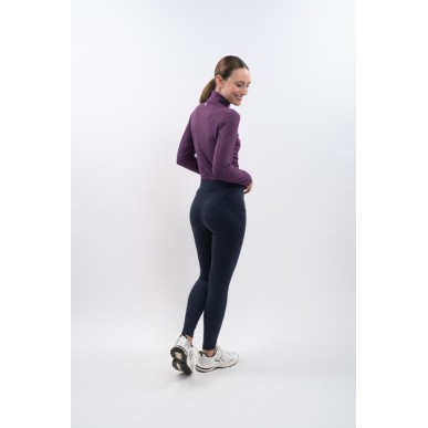 Pantalon d'équitation pour femme Harcour Anaelle bleu marine