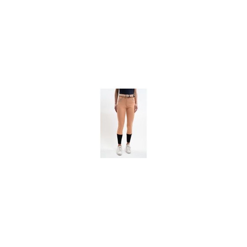 Pantalon d'équitation pour femme Harcour Jaltika abricot
