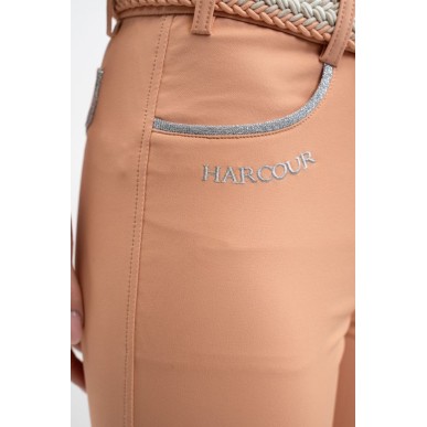 Pantalon d'équitation pour femme Harcour Jaltika abricot
