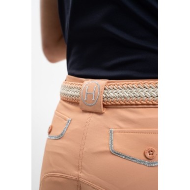 Pantalon d'équitation pour femme Harcour Jaltika abricot