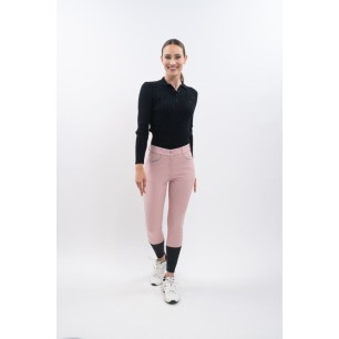 Pantalon d'équitation pour femme Harcour Jaltika Pivoine