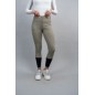 Pantalon d'équitation pour femme Harcour Vogue taupe