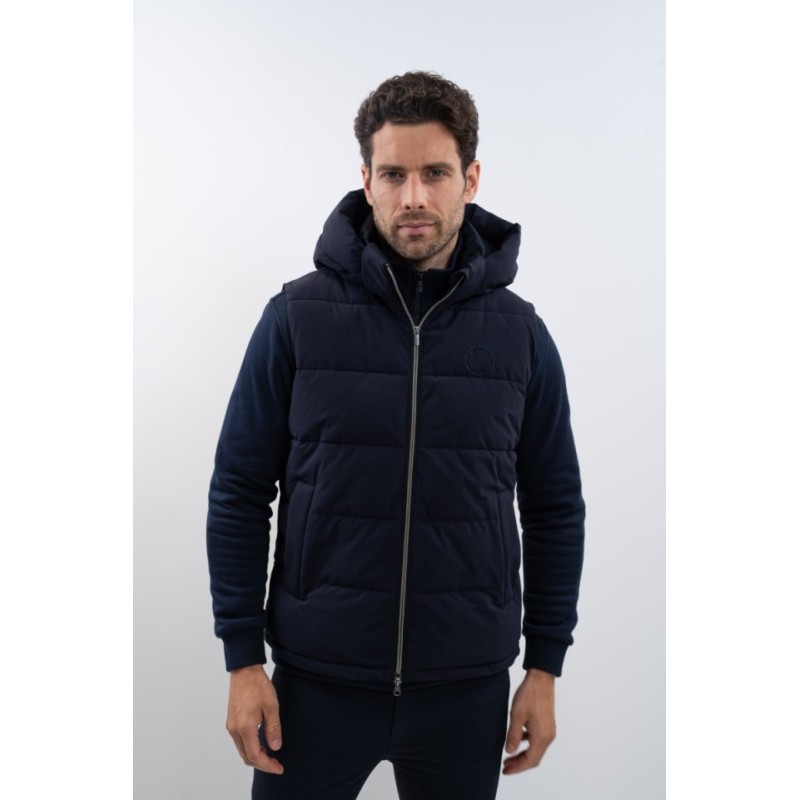 Veste sans manches homme Harcour Aubin bleu marine Veste sans manches homme Harcour Aubin bleu marine
