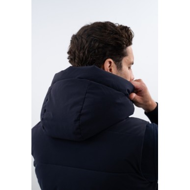 Veste sans manches homme Harcour Aubin bleu marine