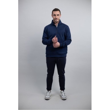 Sweat homme Harcour Swabo bleu marine
