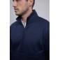 Sweat homme Harcour Swabo bleu marine