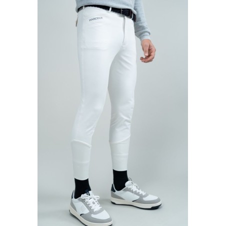 Pantalon d'équitation homme Harcour Costaso blanc
