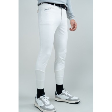 Pantalon d'équitation homme Harcour Costaso blanc