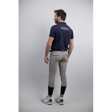Pantalon d'équitation pour homme Harcour Costas beige