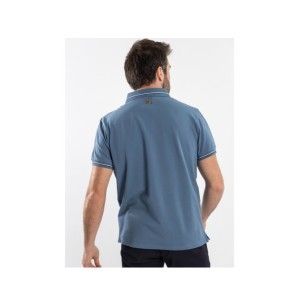 Polo manches courtes pour homme Harcour Pampelonne Lavande