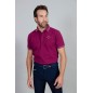 Polo manches courtes pour homme Harcour Pampelonne violine