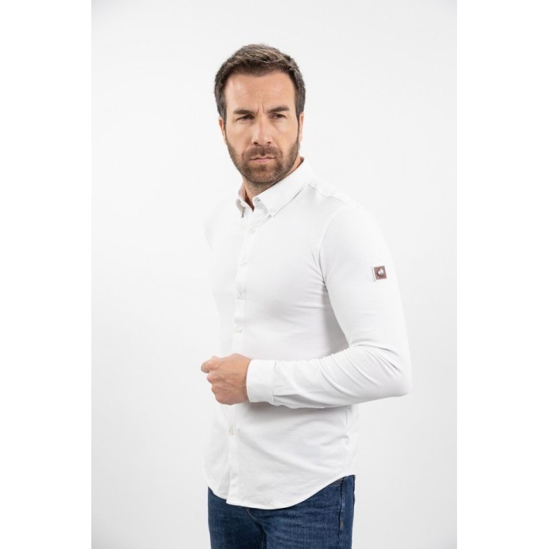 Chemise pour homme Harcour Shy blanche
