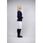Veste de concours Harcour French team bleu marine col rouge