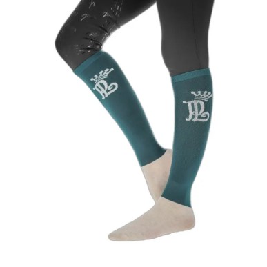 Lot de 2 paires de chaussettes concours Pénélope verte