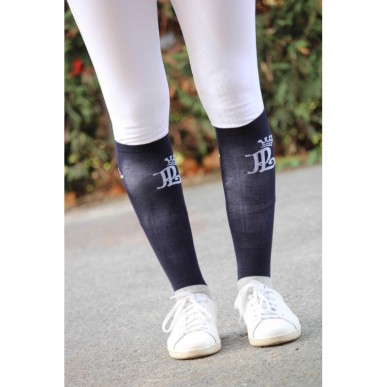 Lot de 2 paires de chaussettes concours Pénélope noires