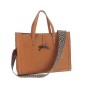 Sac à main en cuire Pénélope Romane cognac