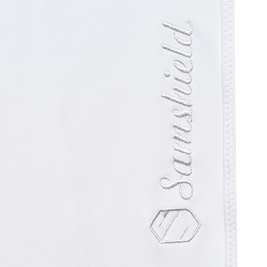 Pantalon Samshield Chloe Embroidery Knee Grip - Blanc