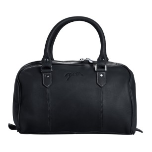 Sac à main en cuire Pénélope Etretat petit modèle noir