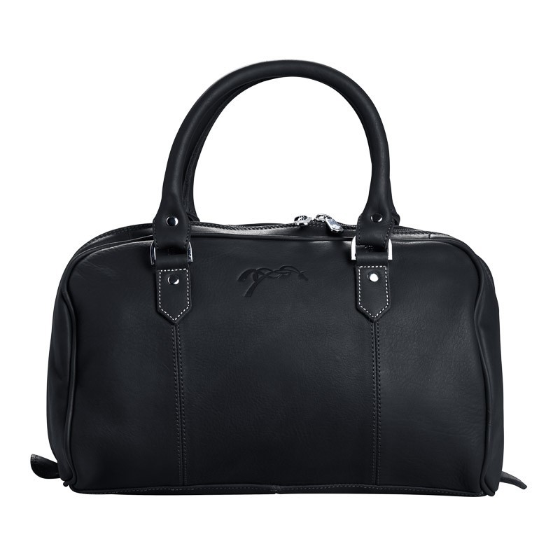 Sac à main en cuire Pénélope Etretat petit modèle noir Sac à main en cuire Pénélope Etretat petit modèle noir