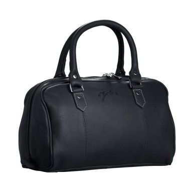 Sac à main en cuire Pénélope Etretat petit modèle noir