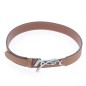 Ceinture en cuire Pénélope Signature cognac Ceinture en cuire Pénélope Signature cognac