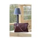 pochette en cuire Pénélope Emma havane pochette en cuire Pénélope Emma havane