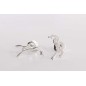 Boucles d'oreilles Pénélope Milly argentées