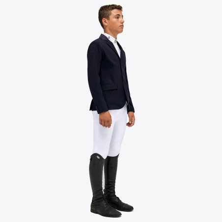 Veste de compétition pour garçon Cavalleria Toscana navy