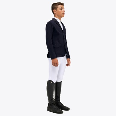 Veste de compétition pour garçon Cavalleria Toscana navy