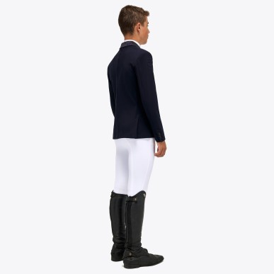 Veste de compétition pour garçon Cavalleria Toscana navy