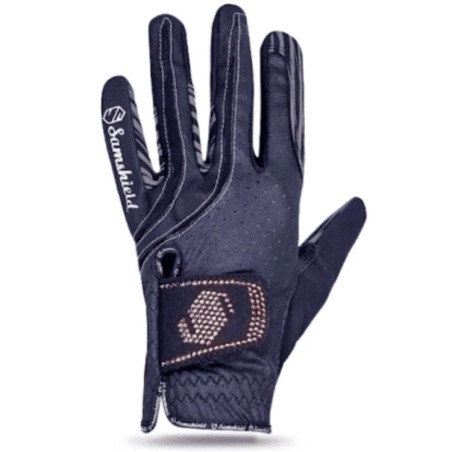 Gants Samshield V-skin Swarovski - Bleu Pink Gold