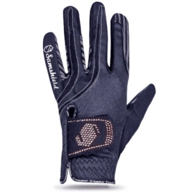 Gants Samshield V-skin Swarovski - Bleu Pink Gold