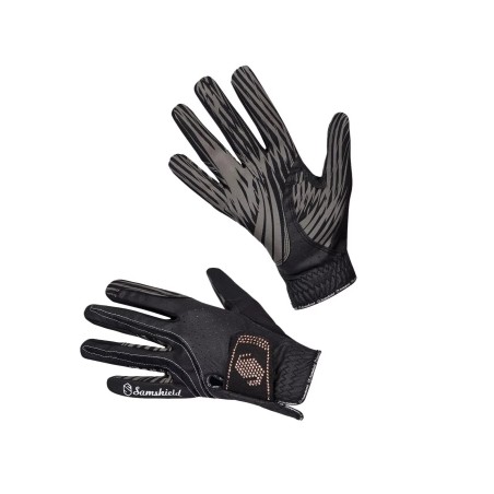 Gants Samshield V-skin Swarovski - Noir Pink Gold