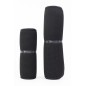 Set de 4 sous bandages 3D mesh velour Pro confort Pilmi noir S/M