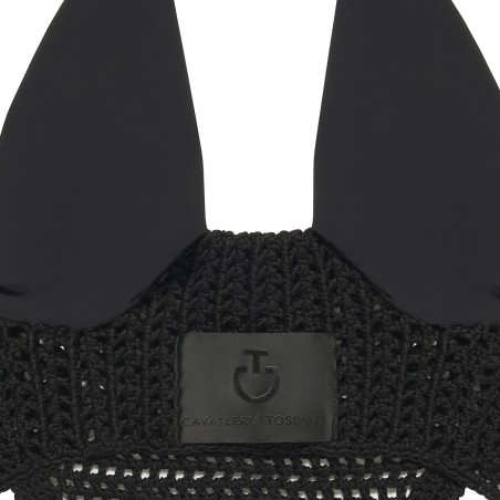 Bonnet Cheval en coton Cavalleria Toscana noir